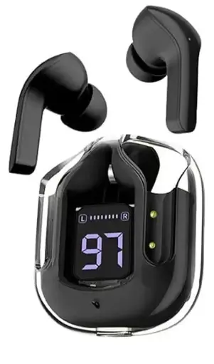 Ultra Pods 20 With 40 Hours Playback Time, ASAP Charging & Beast Mode Bluetooth Headset (Black, True Wireless)